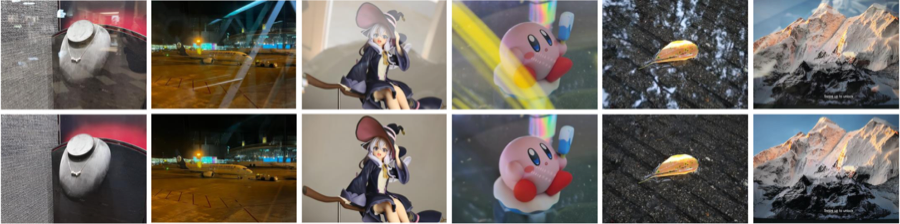 Dereflection Any Image results